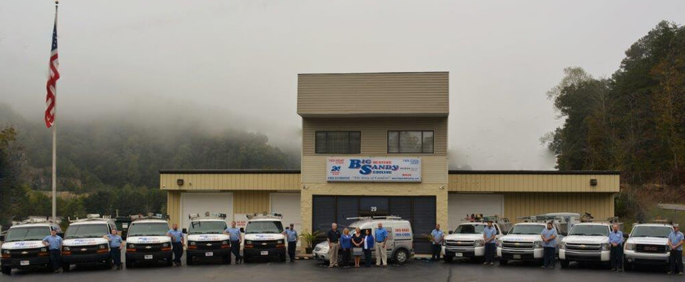 Big Sandy Team in Front of Building